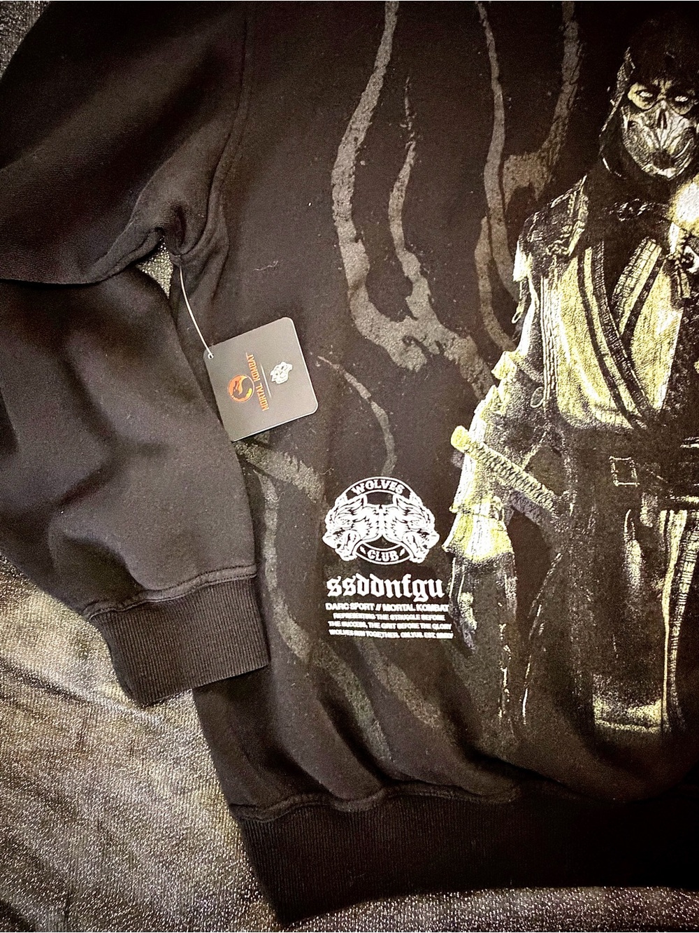 Darc Sport Hoodie /Mortal Kombat Scorpion Print - Picture 9 of 9